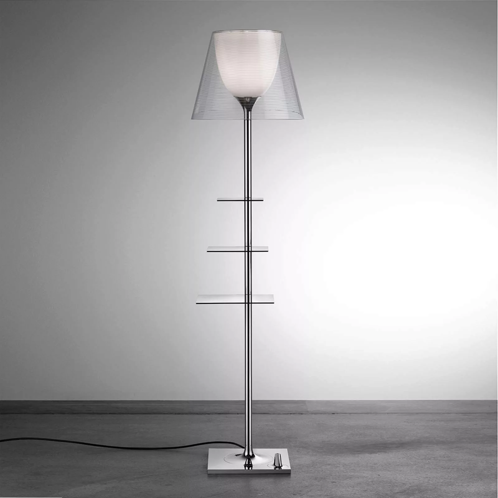 FLOS Bibliotheque Nationale Stehlampe transparent günstig online kaufen