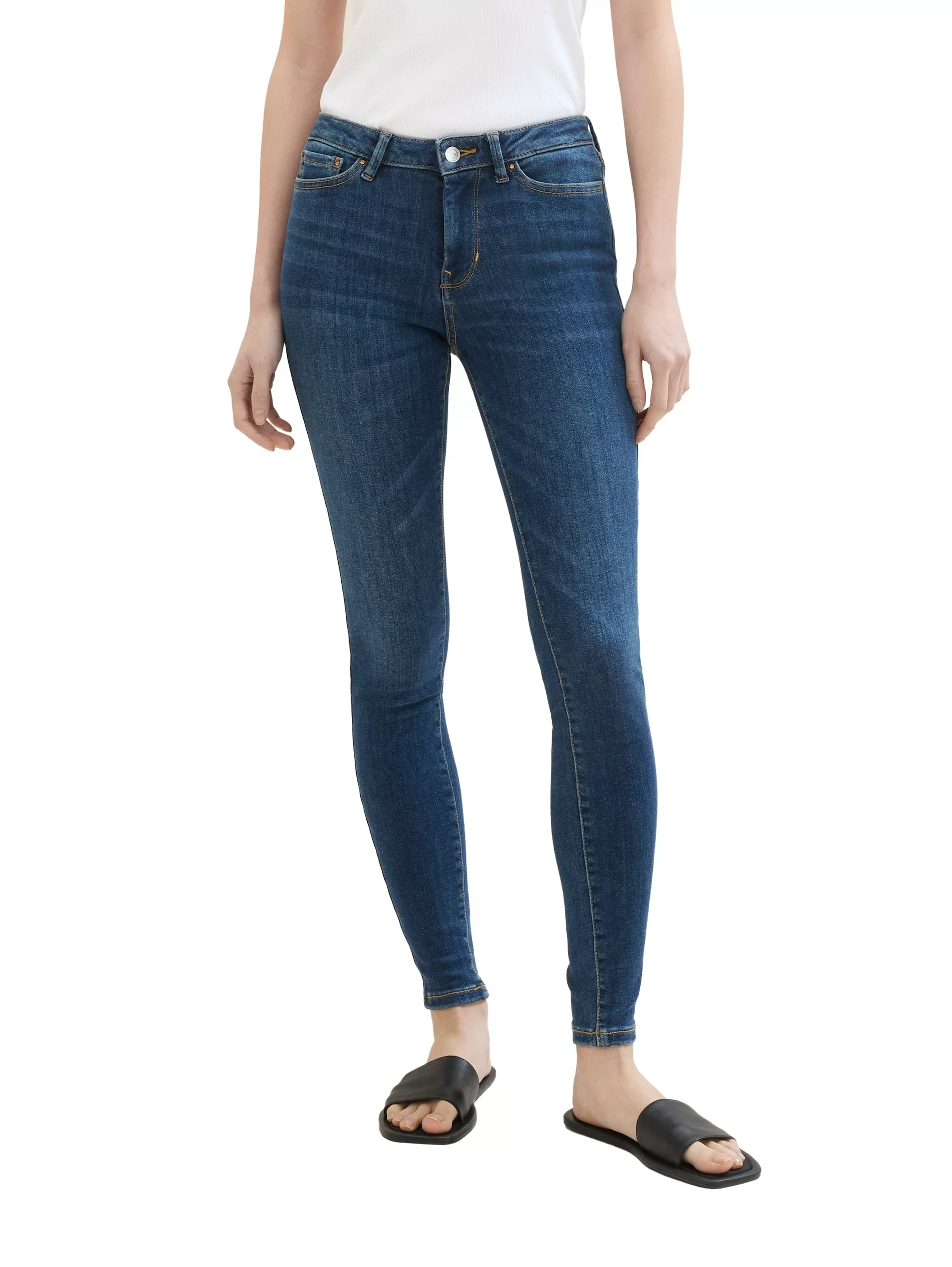 TOM TAILOR Denim Slim-fit-Jeans "Nela Skinny", im 5-Pocket-Style günstig online kaufen