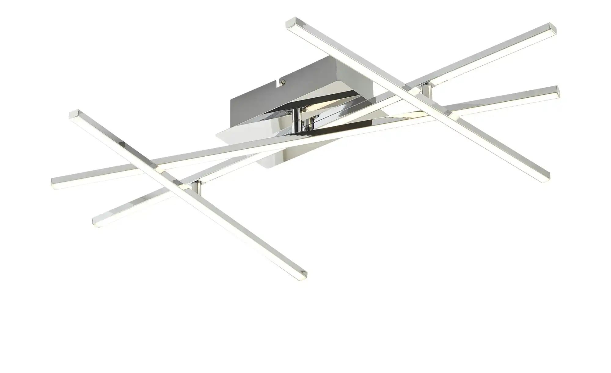 KHG LED-Deckenleuchte, chrom ¦ silber ¦ Maße (cm): B: 73 H: 10,5 T: 50 Lamp günstig online kaufen