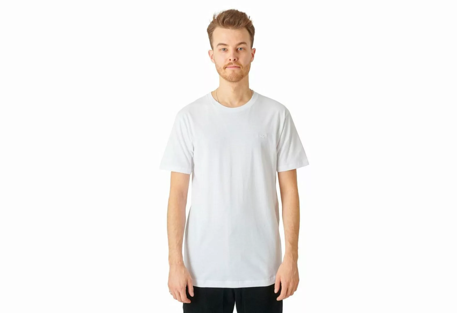 Cleptomanicx T-Shirt Ligull Regular - white günstig online kaufen