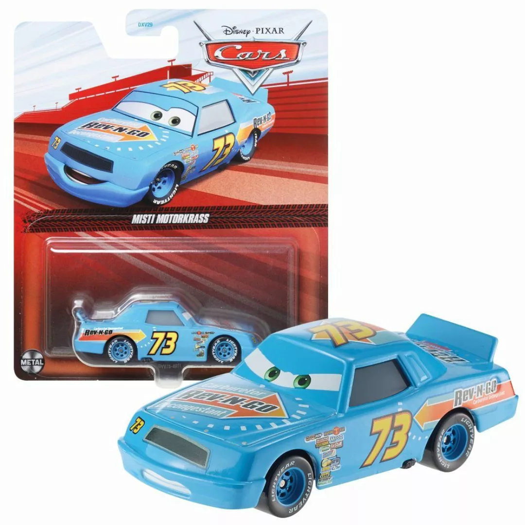 Disney Cars Spielzeug-Rennwagen Misti Motorkrass DVV75 günstig online kaufen