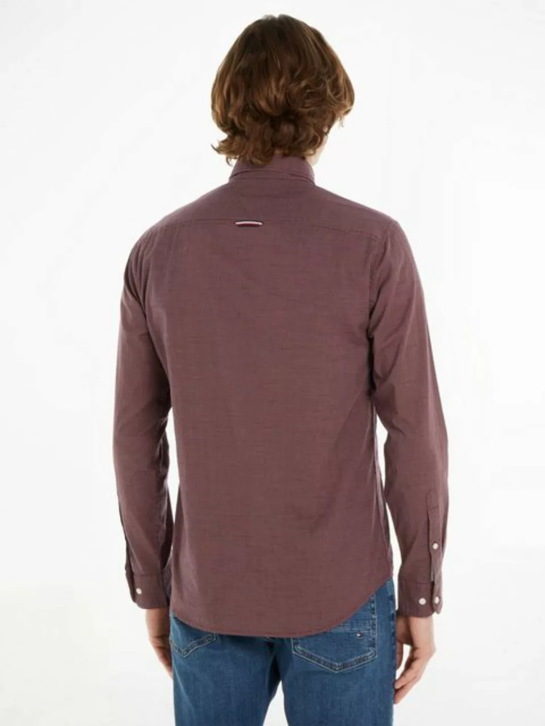Tommy Hilfiger Langarmhemd HOUNDSTOOTH RF SHIRT günstig online kaufen