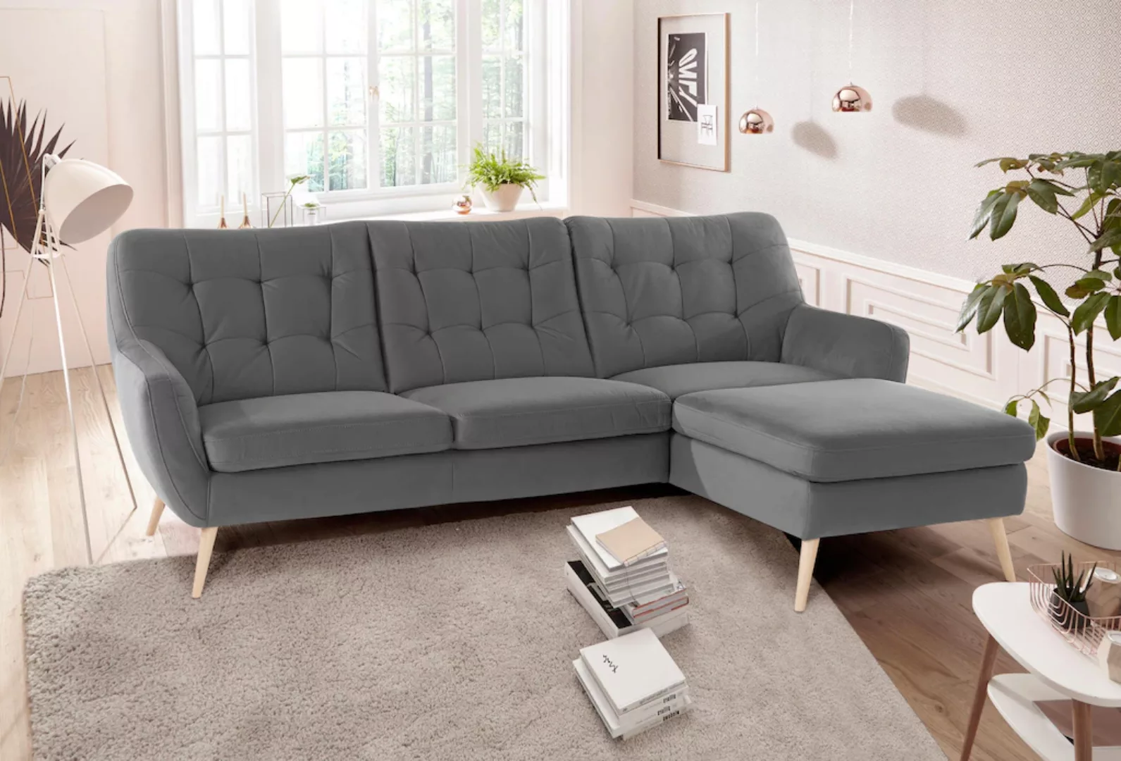 exxpo - sofa fashion Ecksofa Scandi, L-Form günstig online kaufen