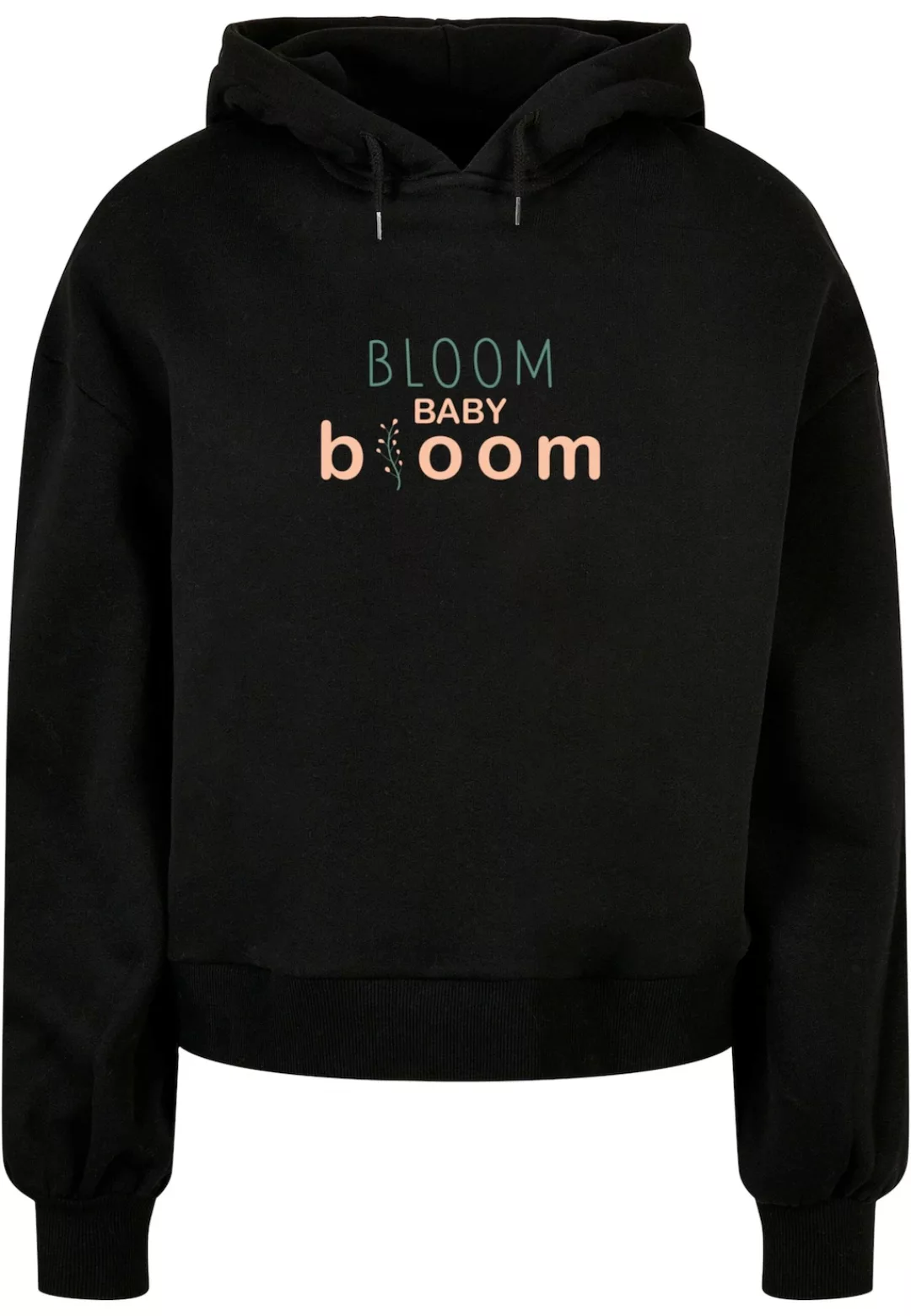 Merchcode Kapuzenpullover "Merchcode Damen Ladies Spring - Bloom baby Overs günstig online kaufen