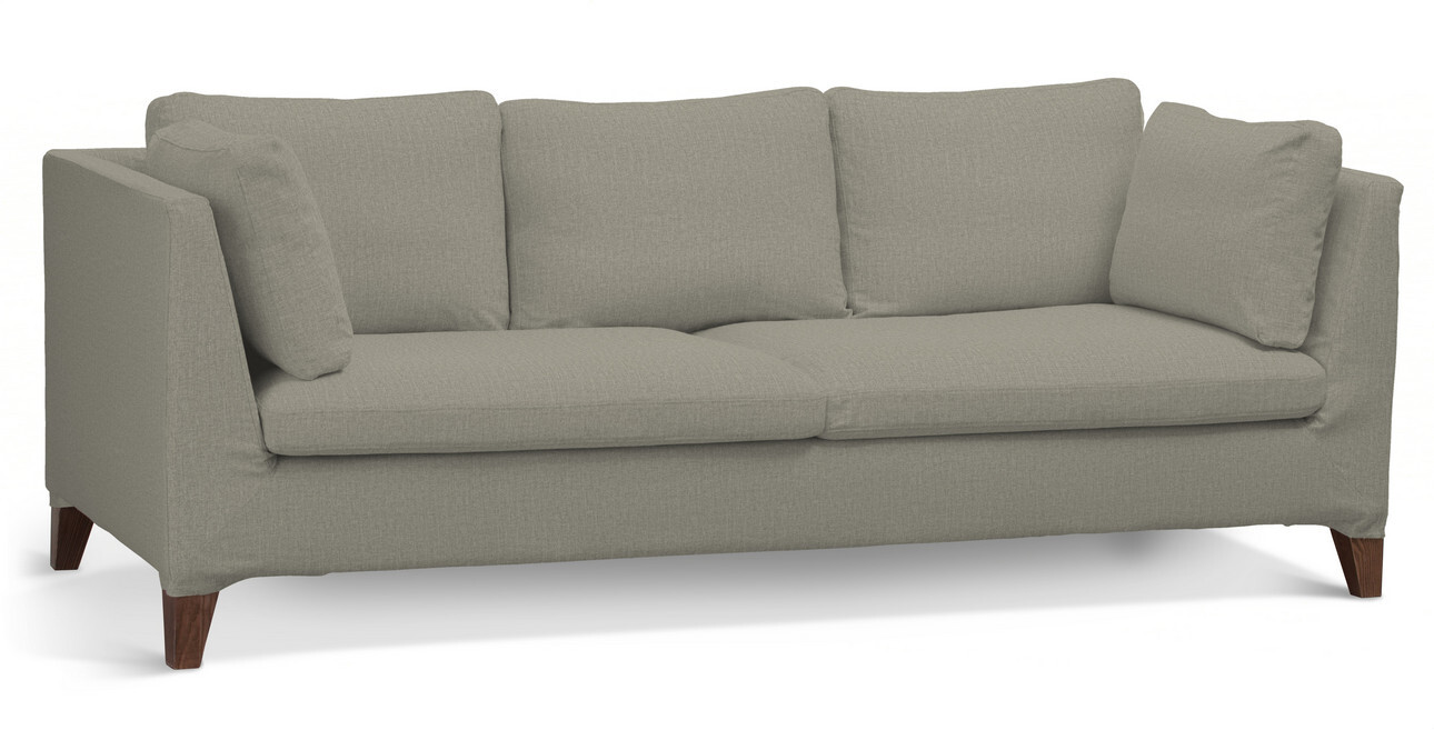 Bezug für Stockholm 3-Sitzer Sofa, beige- grau, Stockholm 3-Sitzer, City (7 günstig online kaufen