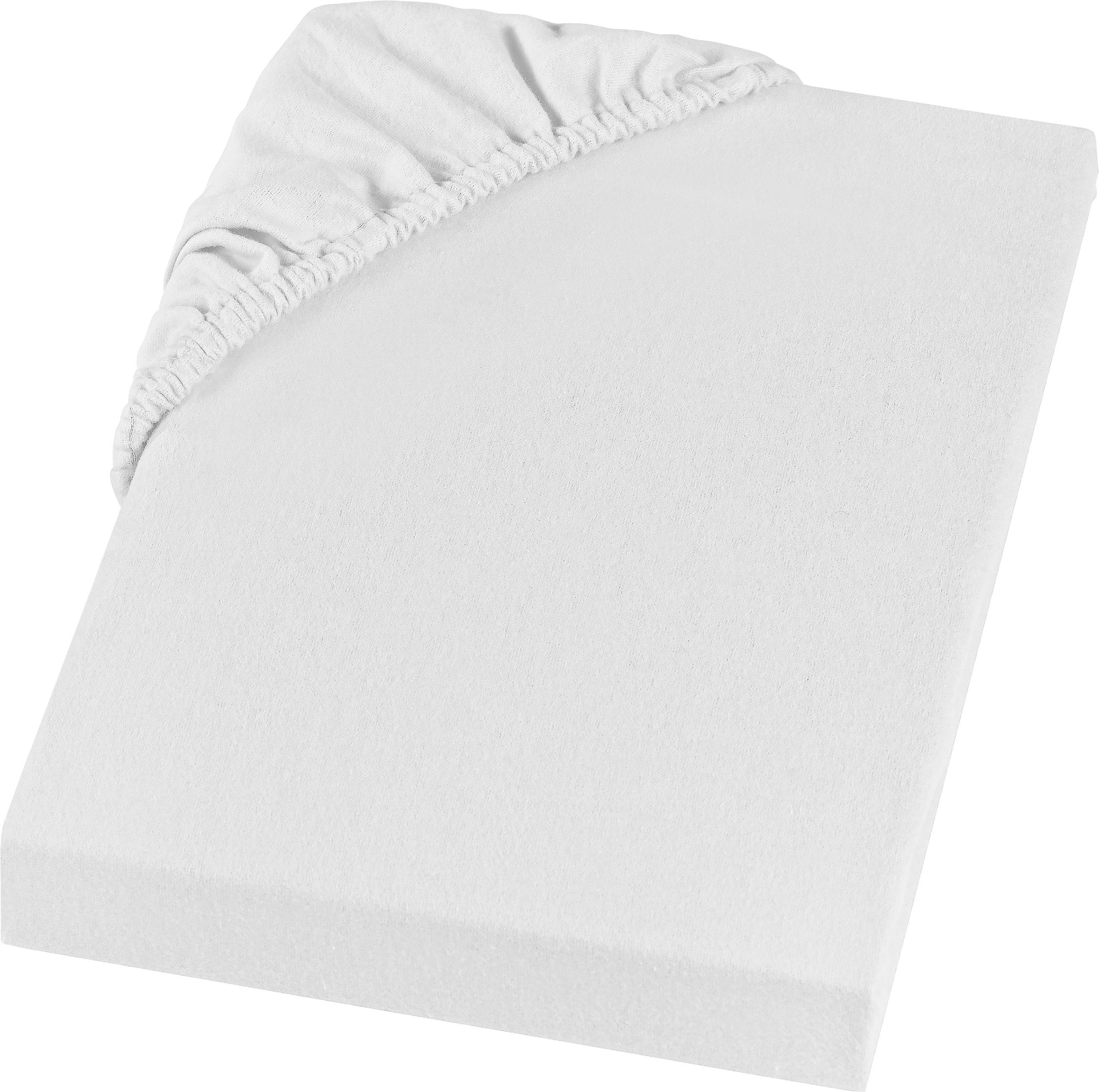 SETEX Spannbettlaken »Feinbiber in Gr. 70x140, 90x200, 140x200 oder 180x200 günstig online kaufen