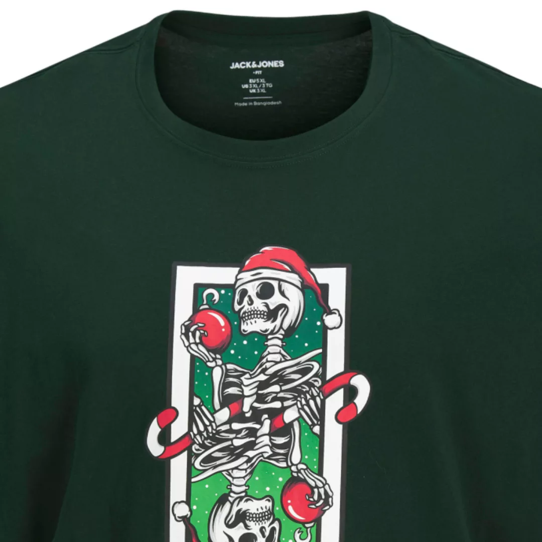 Jack & Jones Plus T-Shirt JJXMAS CHRISTMAS SKULL (1-tlg) günstig online kaufen