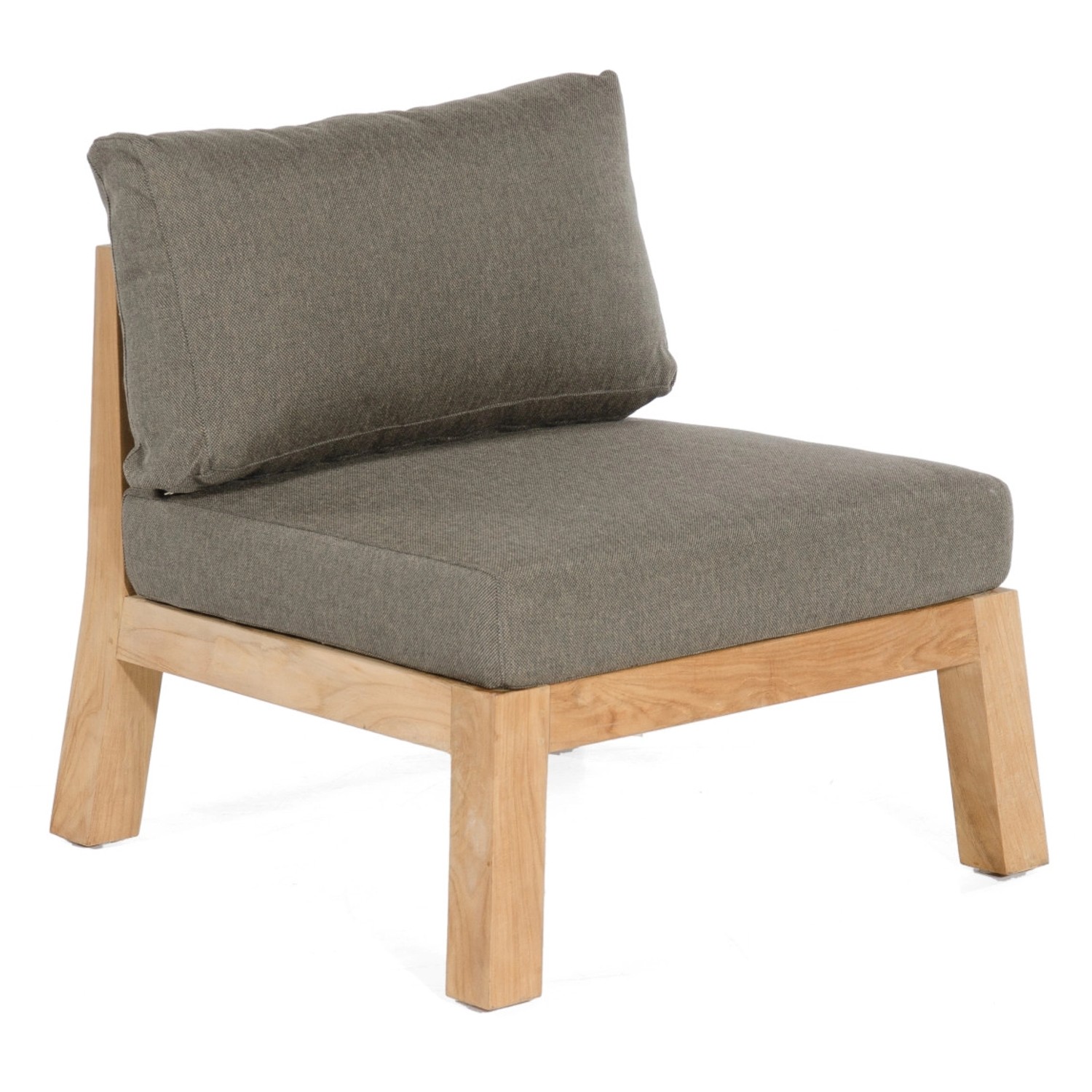 Natur24 Clifton Lounge-Sessel Teak Natur günstig online kaufen