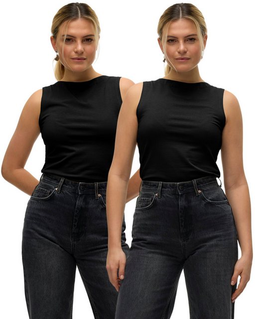 Vero Moda Tanktop Basic Top im Doppelpack günstig online kaufen