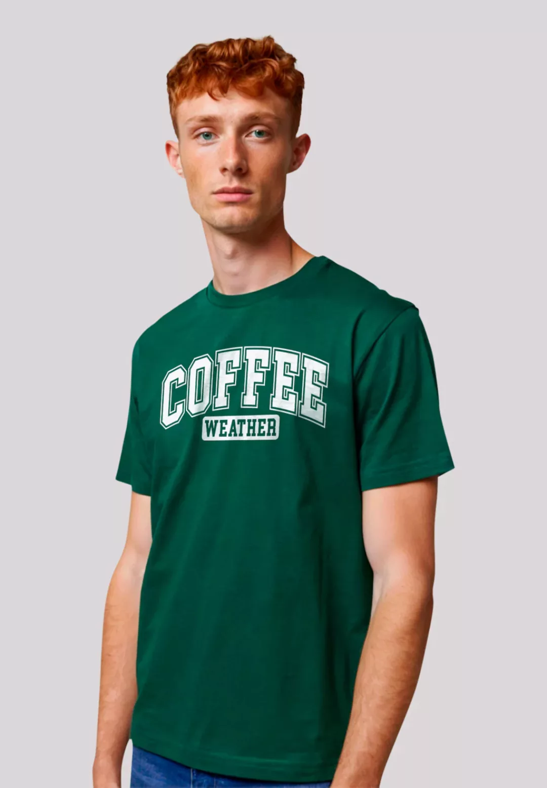 F4NT4STIC T-Shirt "Coffee Weather Winter Holiday Weihnachten", Premium Qual günstig online kaufen