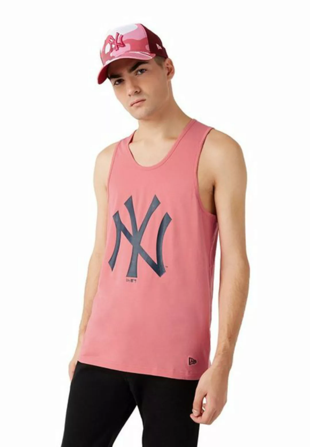 New Era Mlb Seasonal Team Logo New York Yankees Ärmelloses T-shirt XL Pink günstig online kaufen