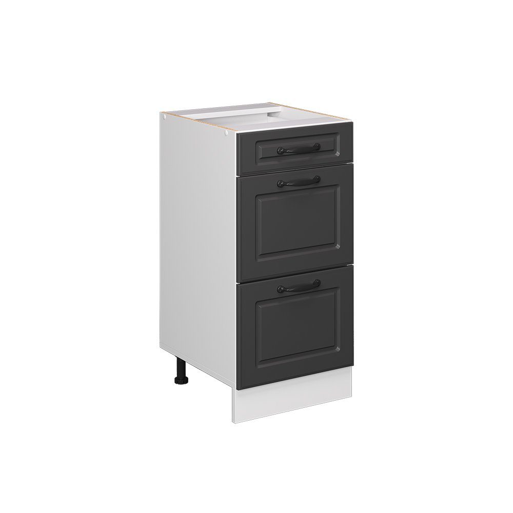 Vicco Unterschrank R-Line, Anthrazit Landhaus/Weiß, 40 günstig online kaufen