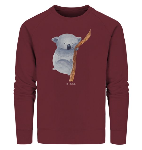 Mr. & Mrs. Panda Longpullover Größe S Koalabär - Burgundy - Geschenk, Gute günstig online kaufen