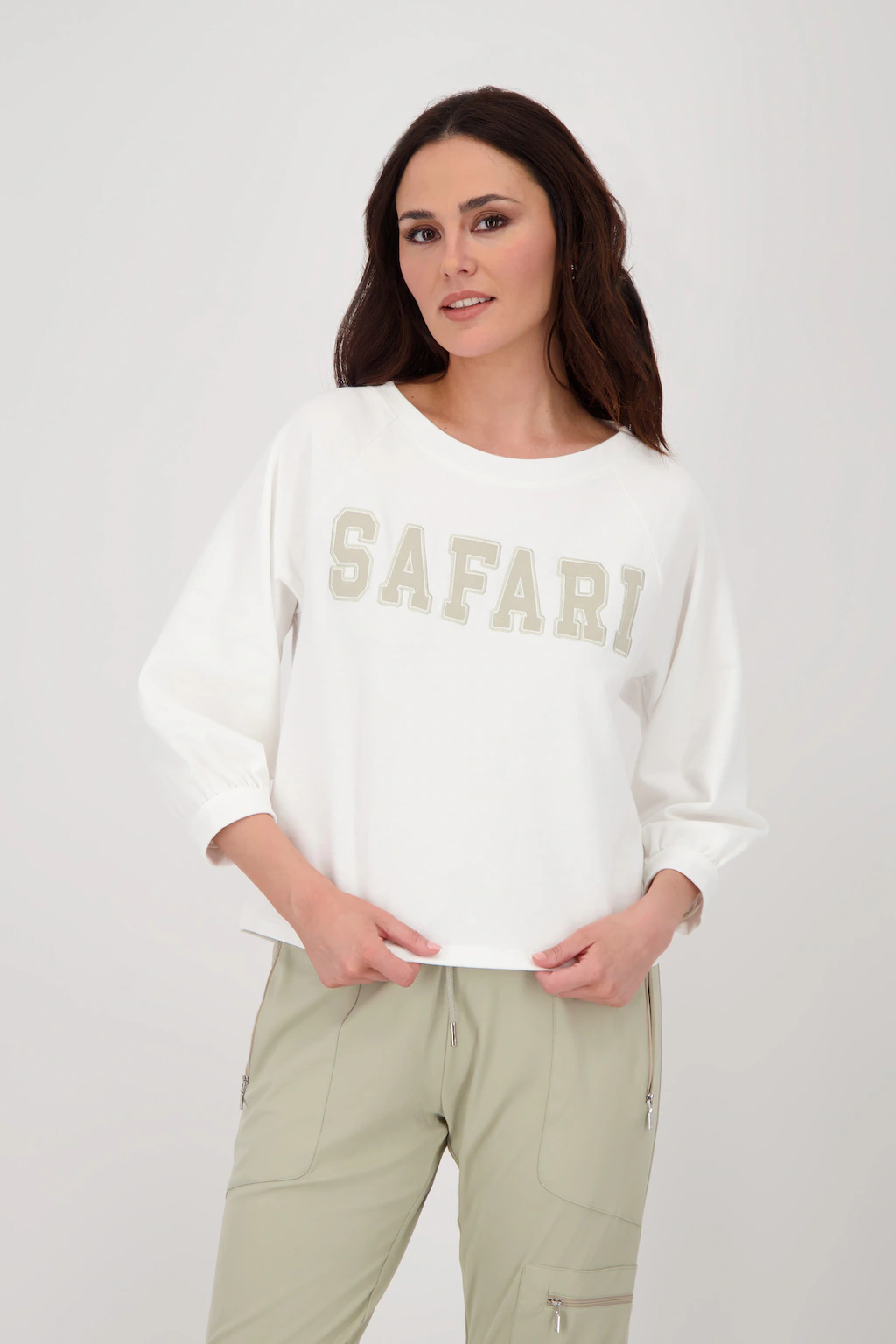 Monari Sweatshirt, mit Schriftzug günstig online kaufen