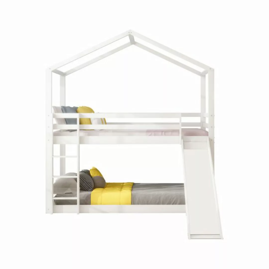 PHOEBE CAT Etagenbett (Kinderbett Hausbett 90x200 cm), Hochbett mit Lattenr günstig online kaufen