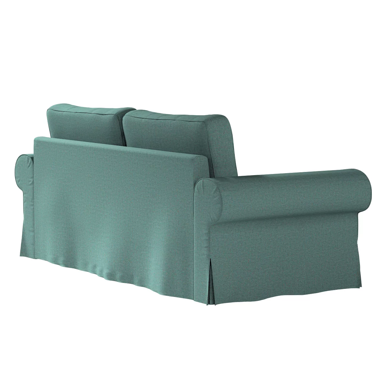 Bezug für Backabro 3-Sitzer Sofa ausklappbar, türkis, Bezug für Backabro 3- günstig online kaufen