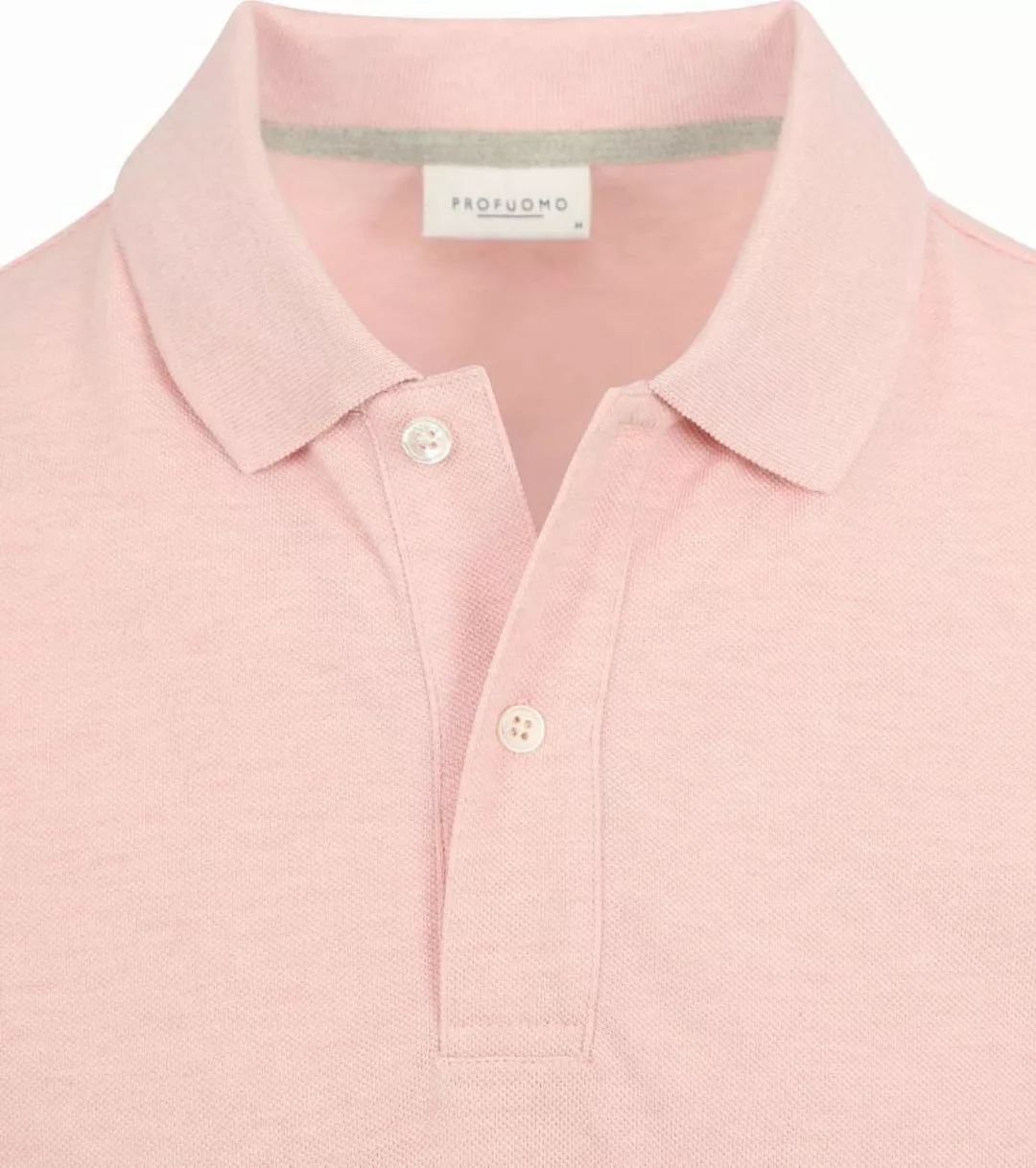 Profuomo Piqué Poloshirt Rosa - Größe XXL günstig online kaufen