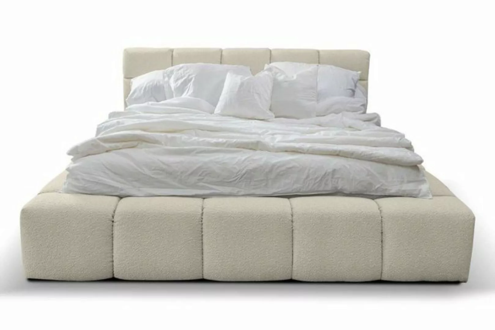 JVmoebel Bett Bett Luxus Schlafzimmer Bettrahmen Polster Design Luxus Doppe günstig online kaufen
