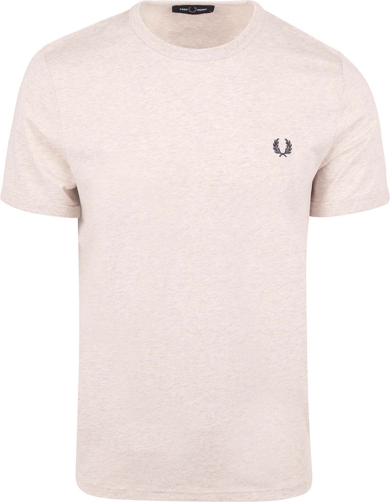 Fred Perry Ringer T-Shirt Beige X23 - Größe XL günstig online kaufen