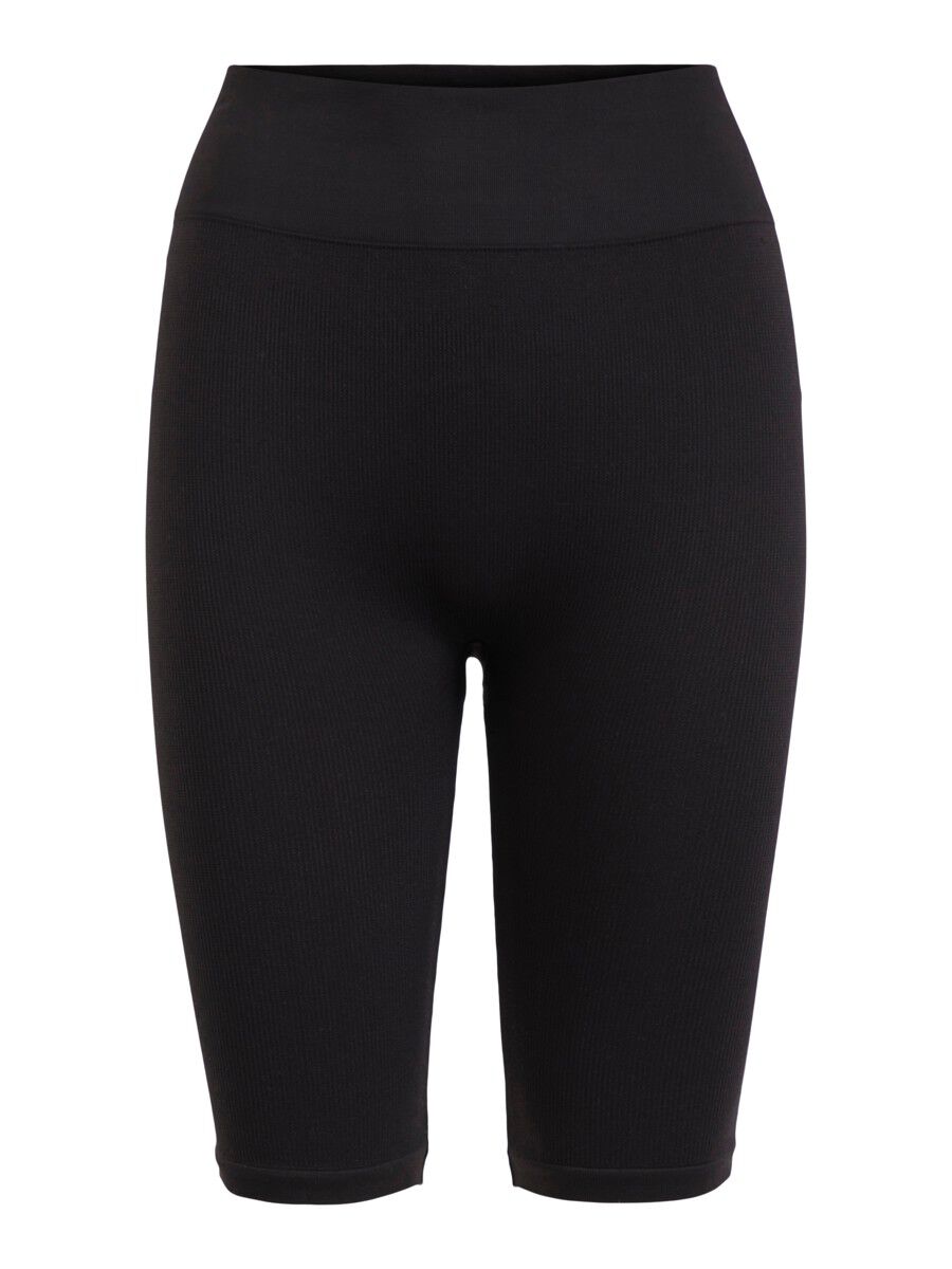 VILA High Waist Radlerhose Damen Schwarz günstig online kaufen