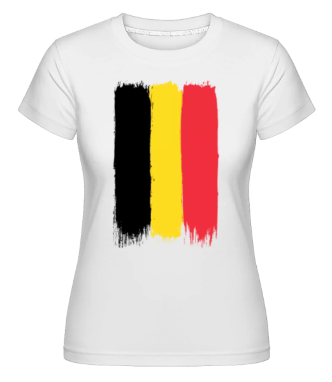 Länder Flagge Belgien · Shirtinator Frauen T-Shirt günstig online kaufen