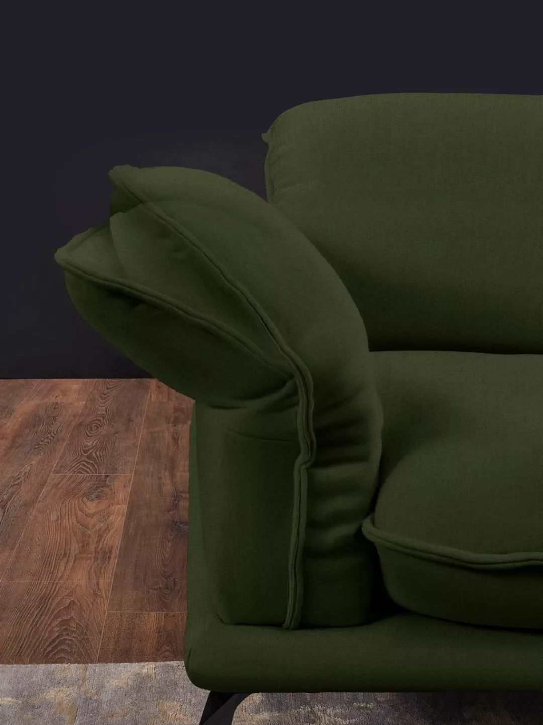 W.SCHILLIG Ecksofa "sherry, Designsofa mit tollem Sitzkomfort, L-Form", Kop günstig online kaufen