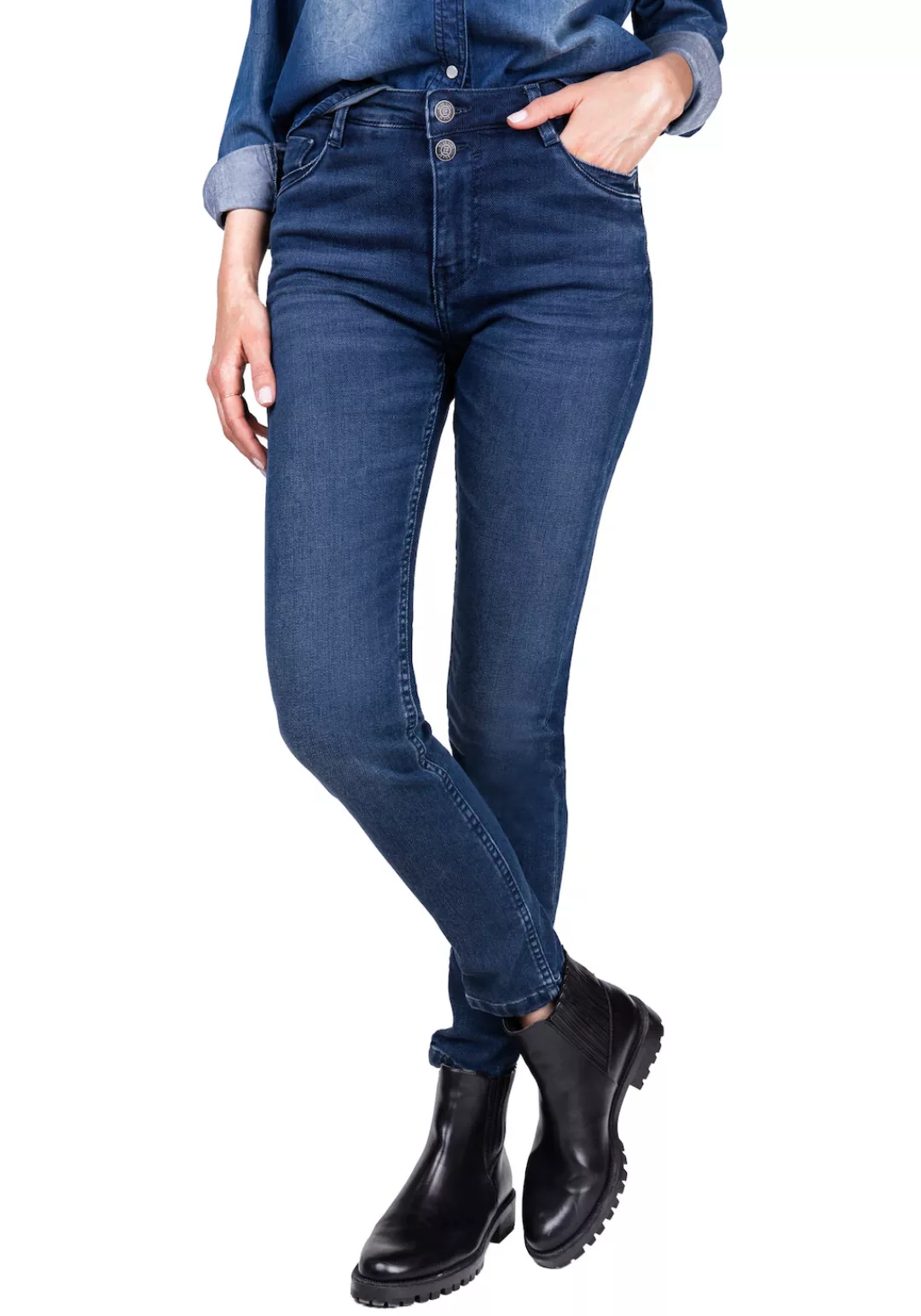 BLUE FIRE Skinny-fit-Jeans "SKINNY HIGH RISE" günstig online kaufen