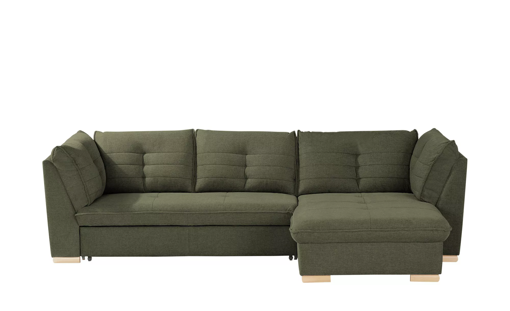 Ecksofa - grün - 290 cm - 85 cm - 85 cm - Polstermöbel > Sofas > Ecksofas - günstig online kaufen