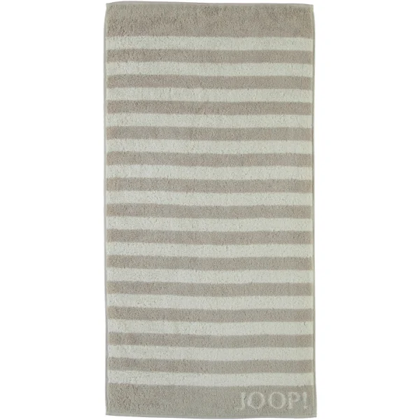 JOOP! Classic - Stripes 1610 - Farbe: Sand - 30 - Handtuch 50x100 cm günstig online kaufen