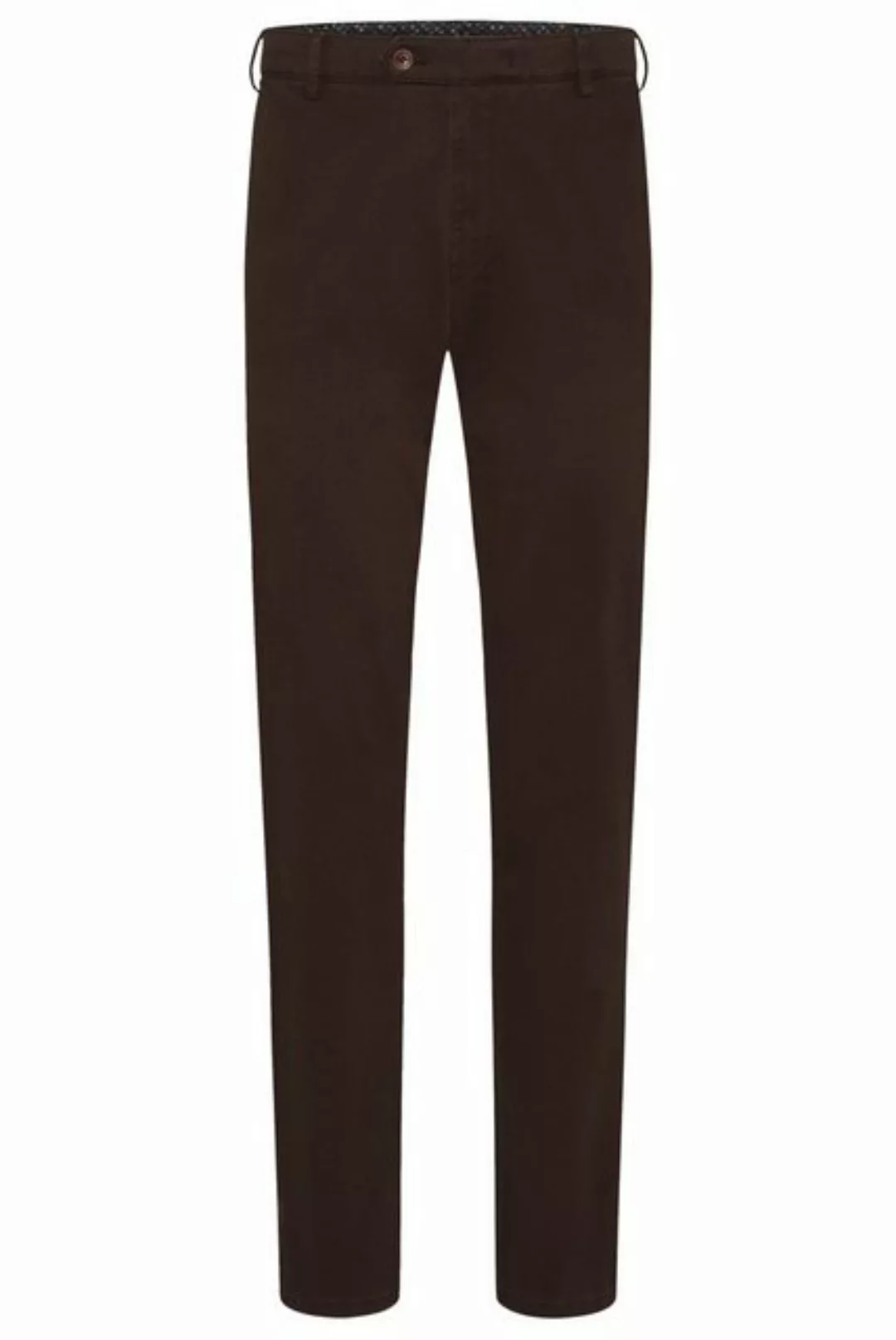 MEYER Chinohose Micro Print Baumwoll Twill Chino günstig online kaufen