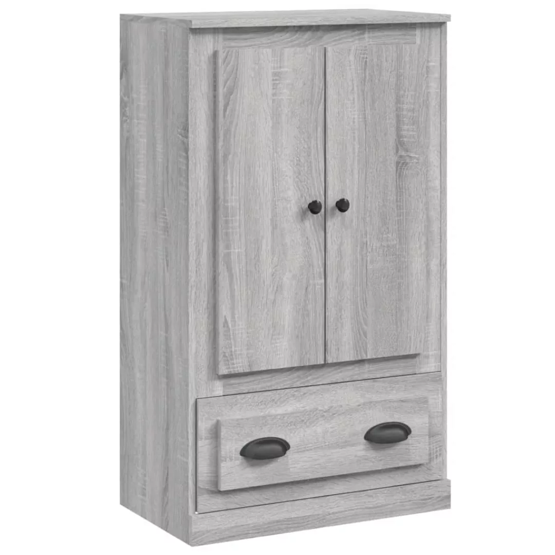 Vidaxl Highboard Grau Sonoma 60x35,5x103,5 Cm Holzwerkstoff günstig online kaufen