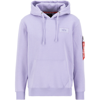 Alpha Industries  Sweatshirt Backprint Hoodie  - pale violet günstig online kaufen
