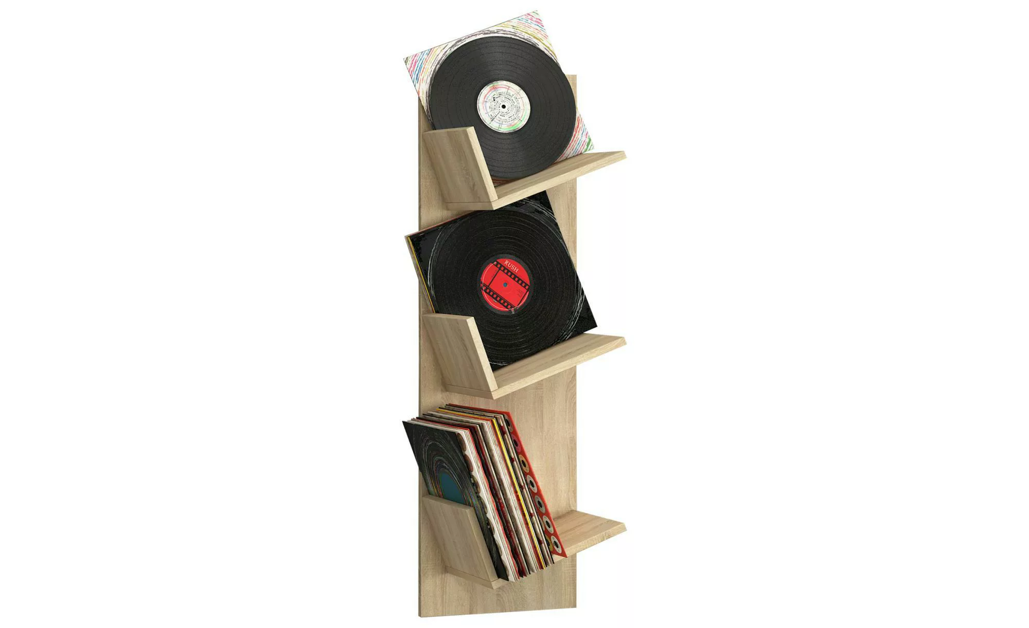 VCM Holz Bücher Schallplatten LP Hängeregal Wandregal Wandboard Deko Regal günstig online kaufen