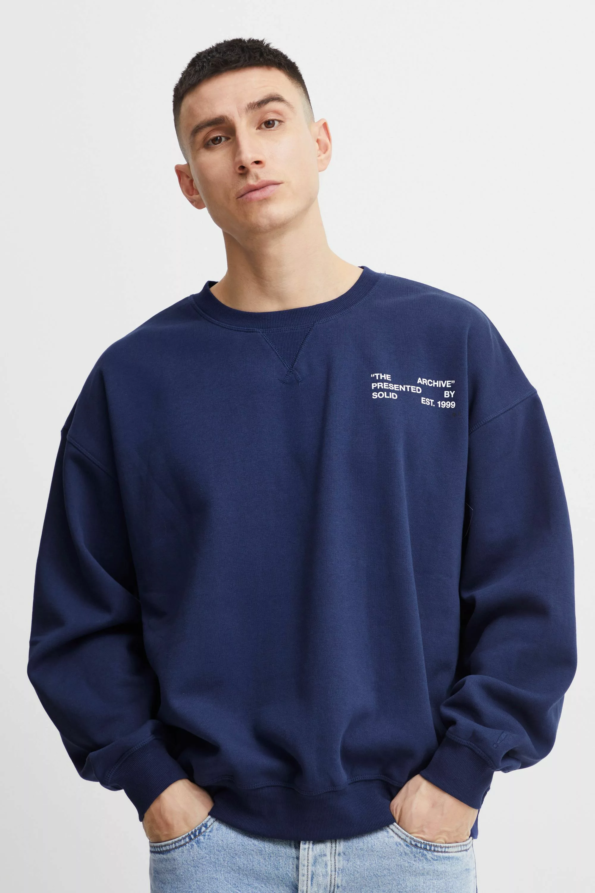 !Solid Sweatshirt SDEdyn - 21107642 günstig online kaufen