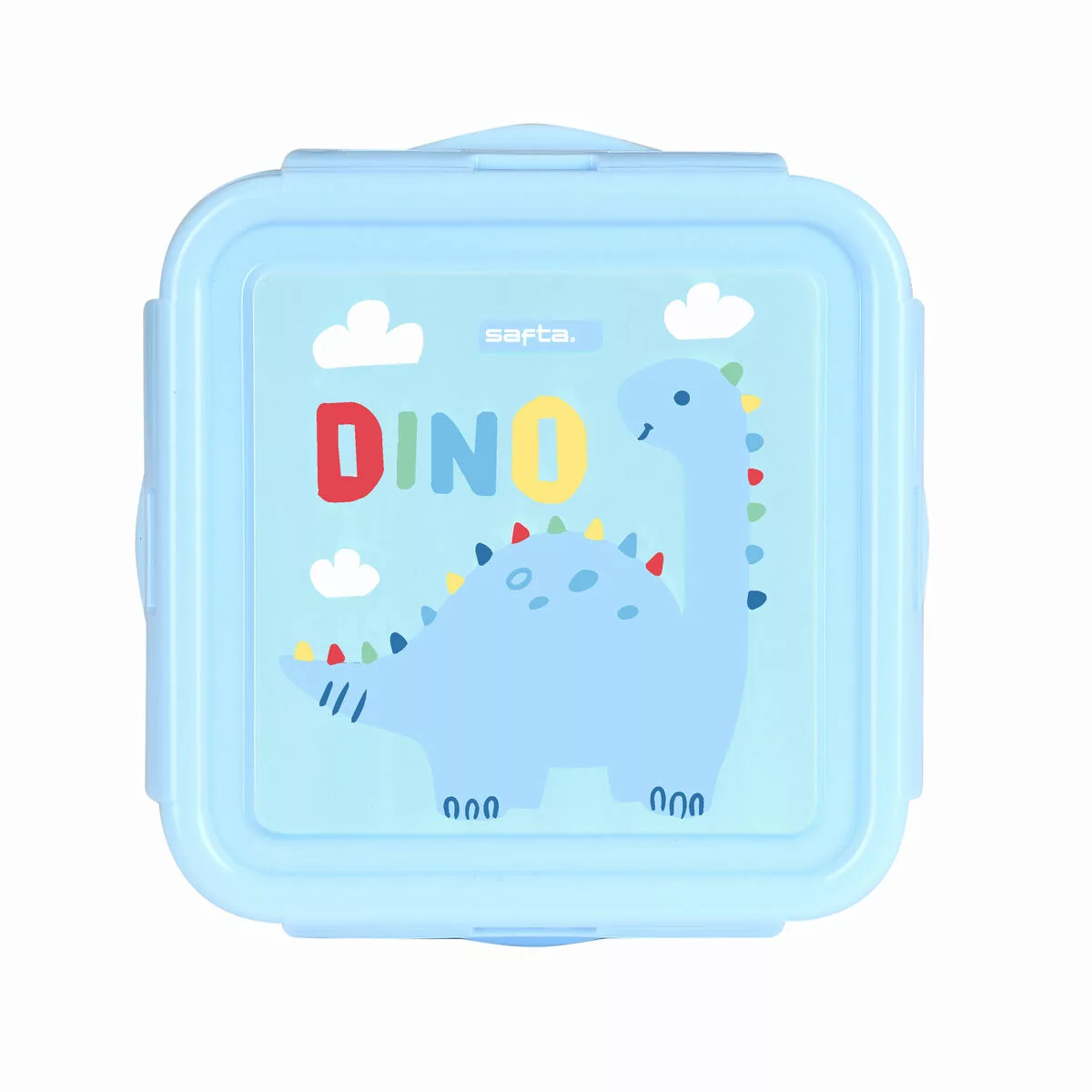 Lunchbox Safta Dinoland Kunststoff 13 X 7.5 X 13 Cm Blau Weiß günstig online kaufen