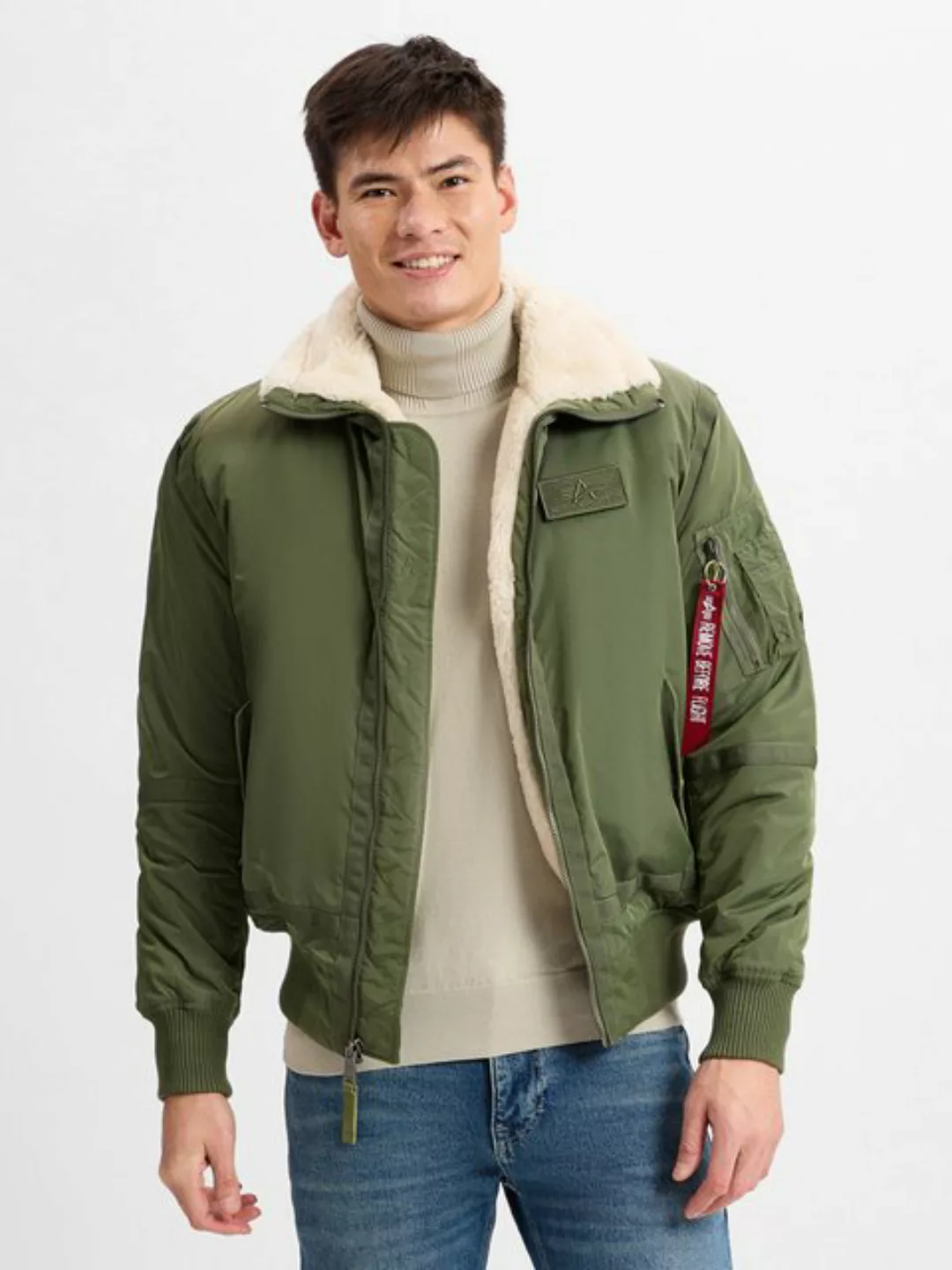 Alpha Industries Bomberjacke "Alpha Industries Men - Bomber Jackets B-15 II günstig online kaufen