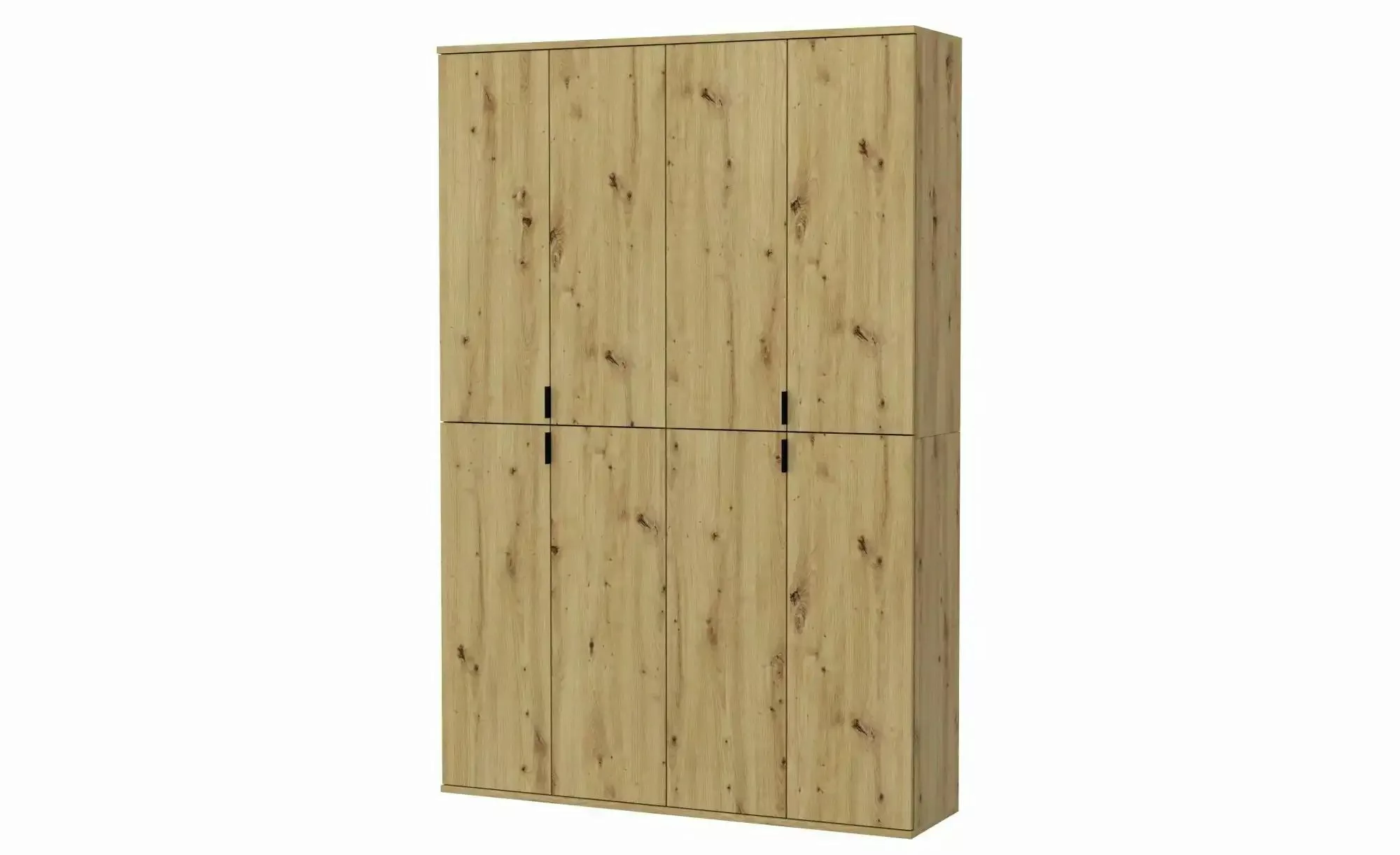 ebuy24 Kleiderschrank ProjektX Kleiderschrank 4+4-türig 8 Türen Eiche De (2 günstig online kaufen