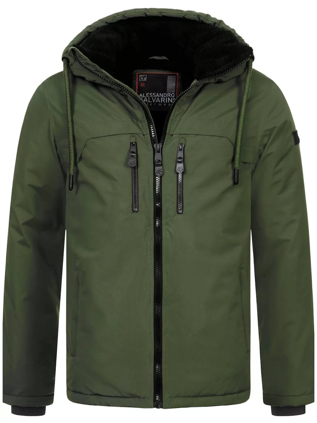 Alessandro Salvarini Winterjacke "ASMori", mit warmem Teddyfell günstig online kaufen