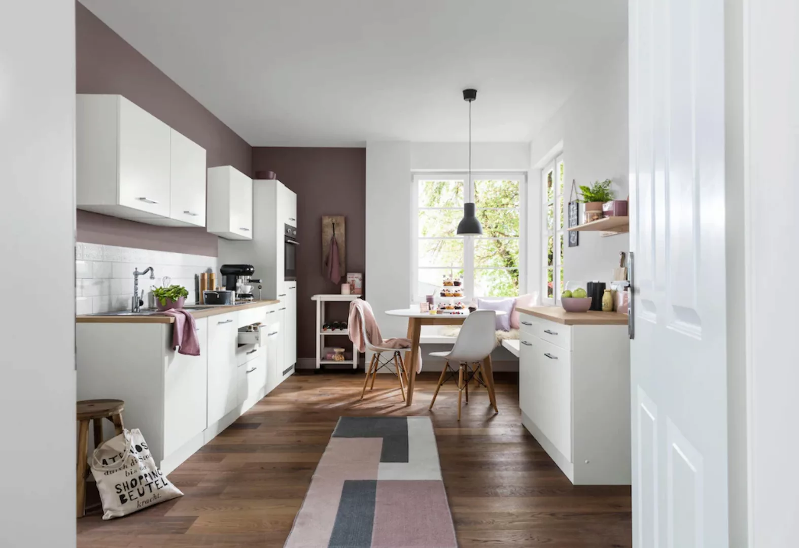 HELD MÖBEL Küchenzeile "Visby", ohne E-Geräte, Breite 330 cm für Kühlschran günstig online kaufen