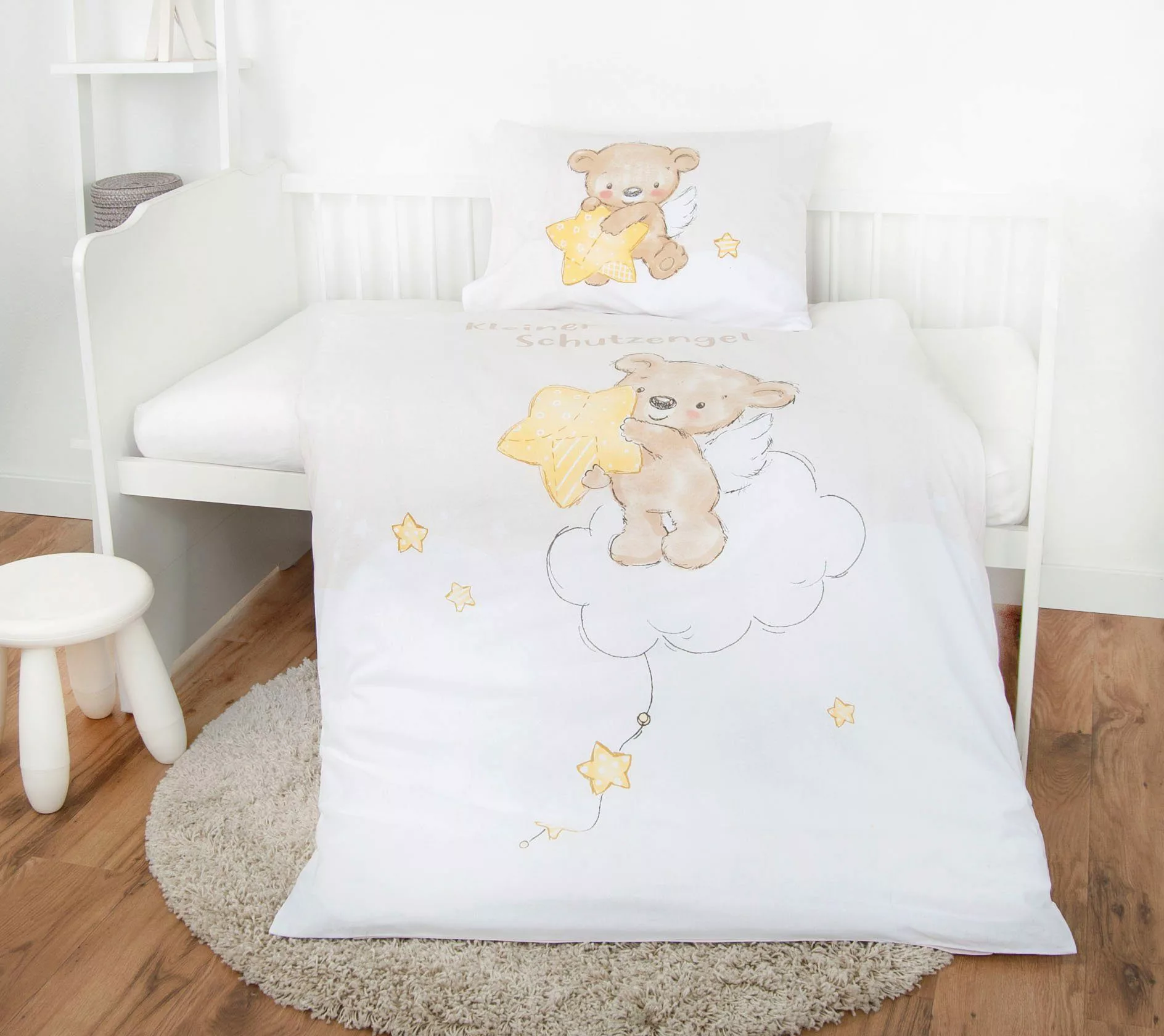 Baby Best Babybettwäsche kleiner Schutzengel, Flanell, günstig online kaufen