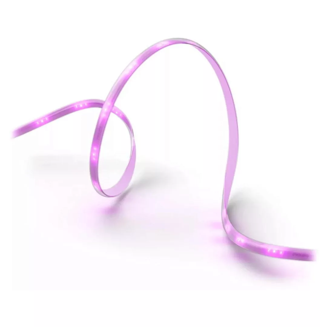 Philips Hue Bluetooth White & Color Ambiance Lightstrip Essential in Weiß 3 günstig online kaufen