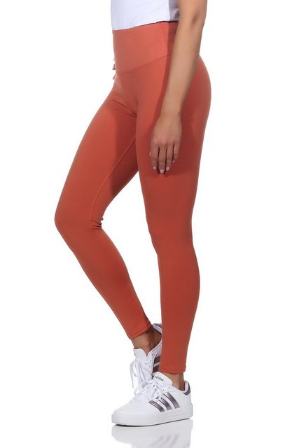 CLEO STYLE Leggings Damen Leggings 9007 L/XL Rost 9001 günstig online kaufen