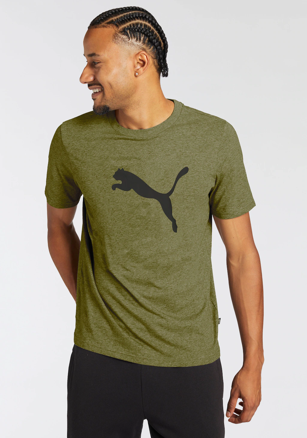 PUMA Trainingsshirt "TRAIN FAV HEATHER CAT TEE" günstig online kaufen