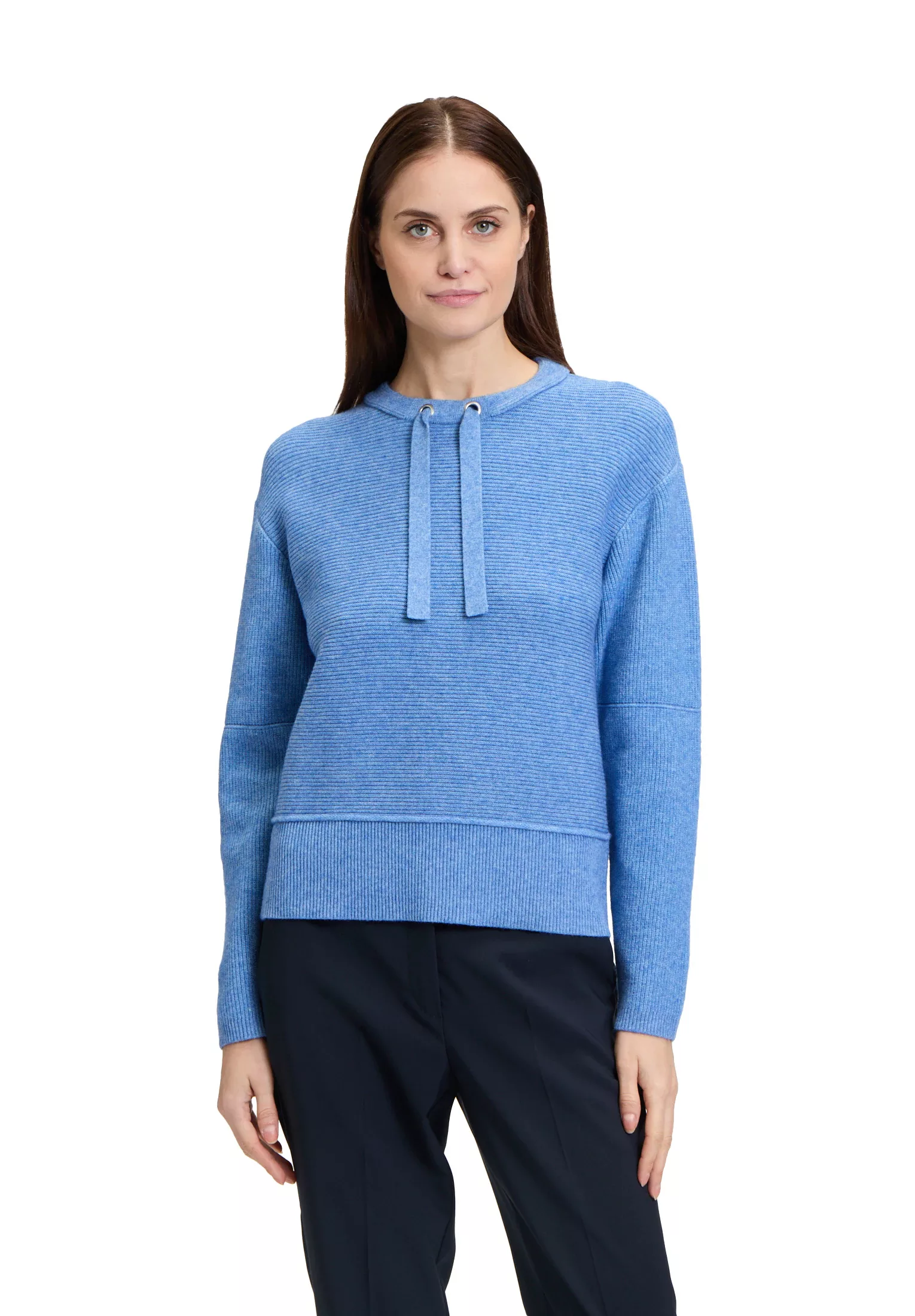 Betty Barclay Strickpullover "Betty Barclay Strickpullover mit Rippenstrukt günstig online kaufen