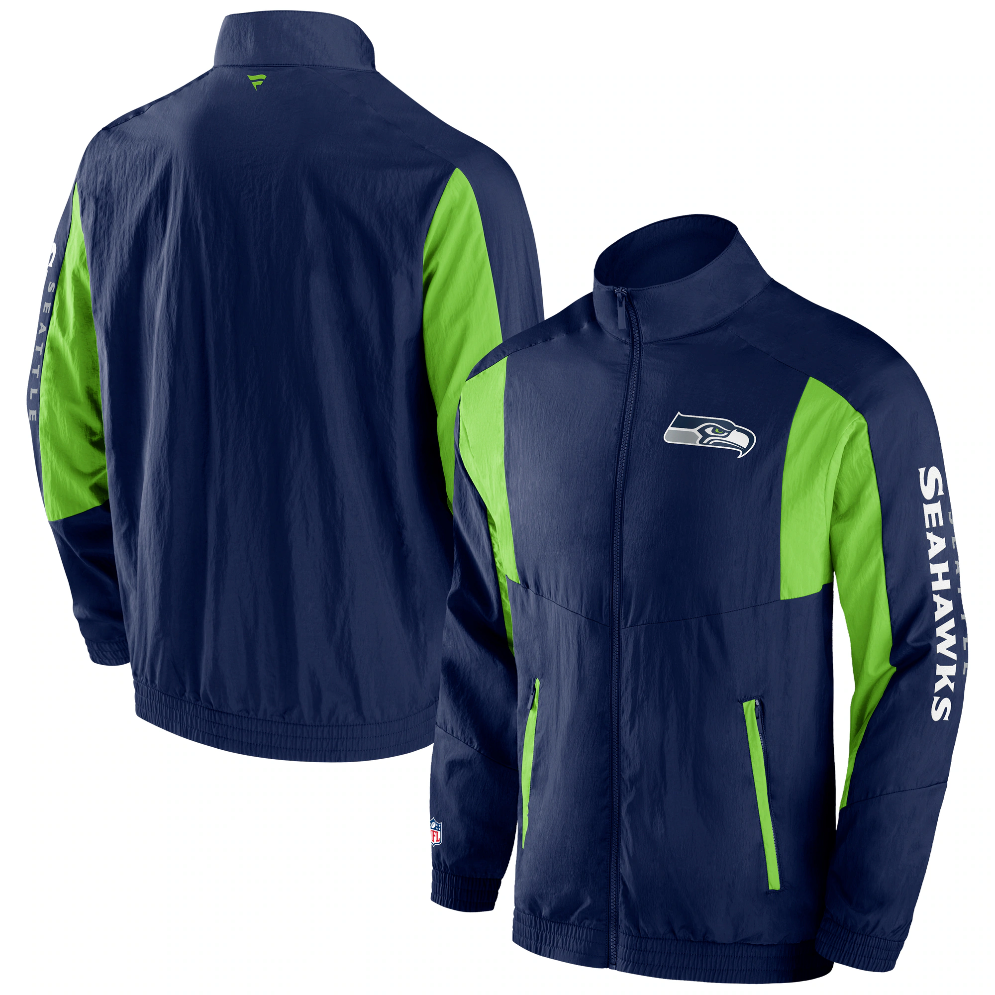 Fanatics Bomberjacke "Fanatics Jacke Seattle Seahawks Woven Track" günstig online kaufen