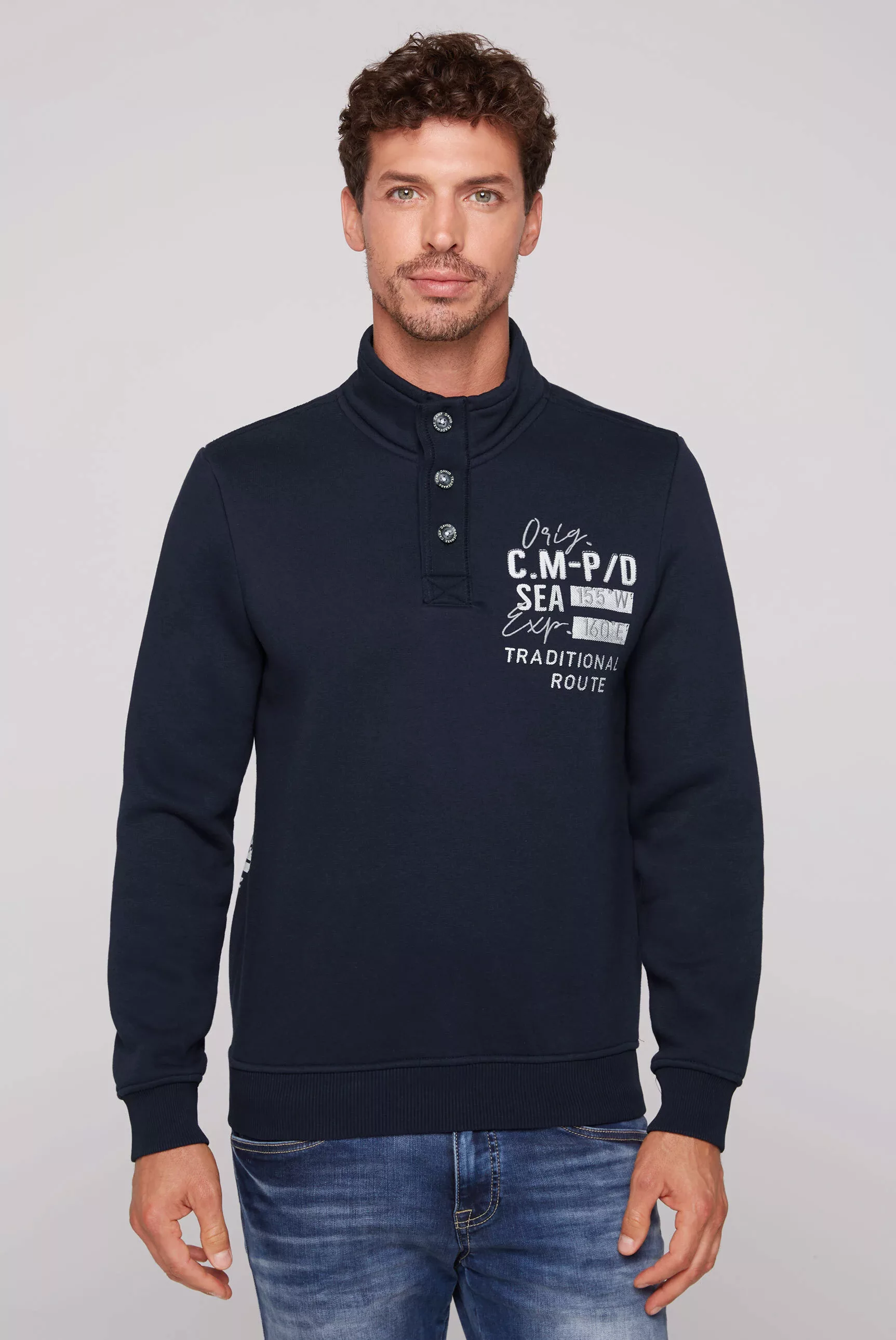 CAMP DAVID Sweater, mit Baumwolle günstig online kaufen