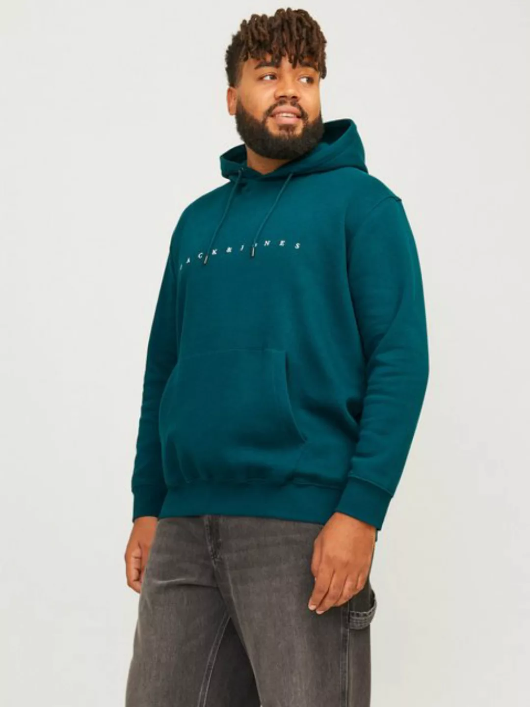 Jack & Jones PlusSize Kapuzensweatshirt JJESTAR JJ SWEAT HOOD NOOS PLS günstig online kaufen