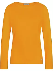 Shirt U-Boot-Ausschnitt Uta Raasch orange günstig online kaufen