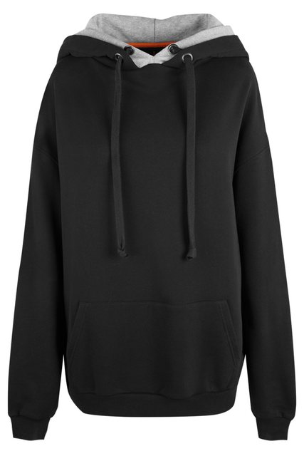 ILAY Lit Hoodie Val, Oversize Hoodie, Double Cap, Black XL Kapuze günstig online kaufen