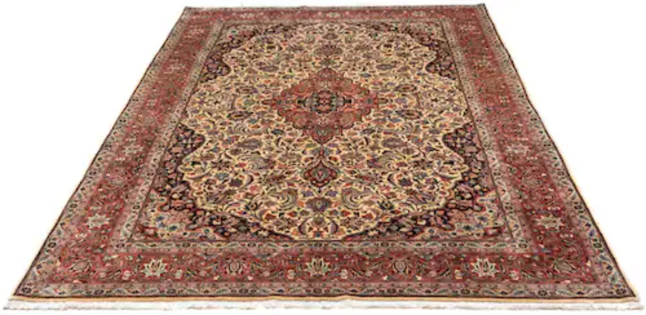 morgenland Wollteppich »Golpayegan Medaillon Beige 305 x 208 cm«, rechtecki günstig online kaufen